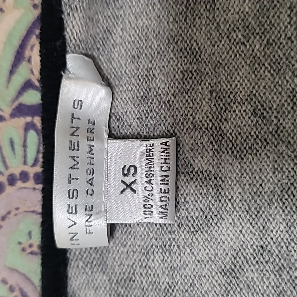 Investments Animal Print 100% Cahmere Sweater - Here Kitty, Kitty! - Picture 2 of 4